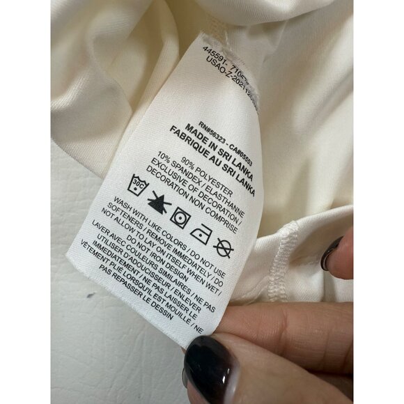 Nike Pro Long Sleeve White Dri-FIT Shirt S Compression winter gear (bin KK173) - Picture 7 of 7